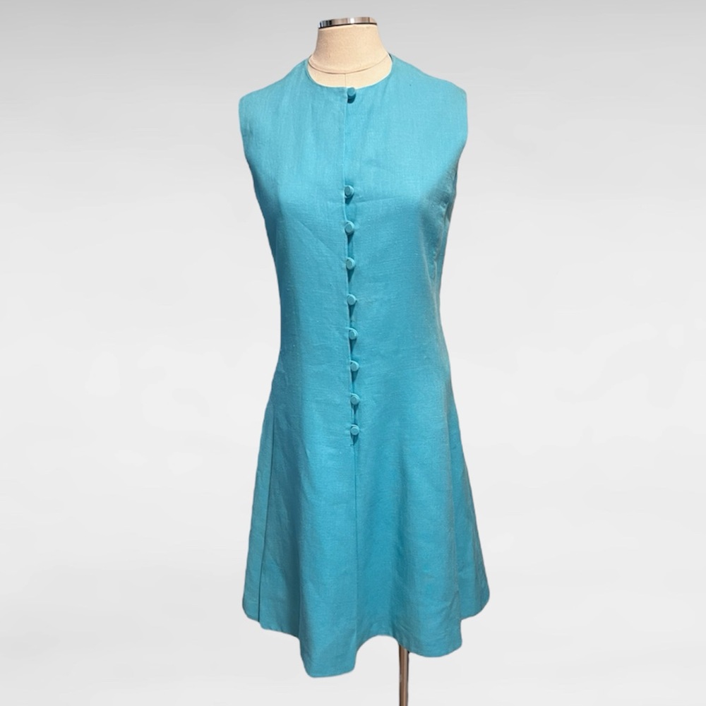 Vintage 60s Chester Weinberg Mod Dress